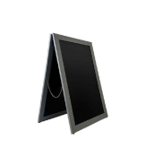 Panneau trottoir large - Dimension 1090 x 730 mm - Cadre bois PEFC - 6 coloris au choix - Utilisation intérieure et extérieure_2