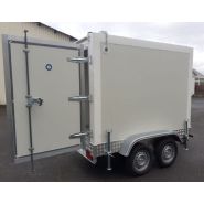 Remorque frigorifique surgelé double essieu 750kg - RAPHA 18 - Températures -15 à -23°C - Dimensions intérieures 2m20 x 1m24 x 1m60_3