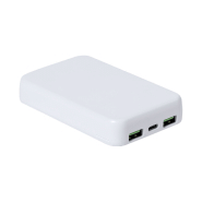 Power bank transparent avec chargeur rapide sans fil magnétique - 5000 mAh - 2 ports USB et 1 port USB-C_2