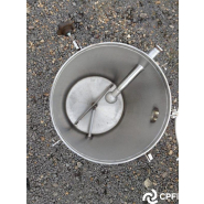 Bac de lancement 100 L - 850 mm Longueur - 450 mm Largeur - 4 pieds - N° ARTICLE : BNC002_2