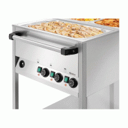 Chariot bain-marie WB3110 - 3 x GN  1/1 - Avec robinet de vidange | Bartscher_2