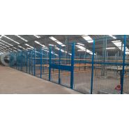 Cloison grillagée industrielle - Sécurité et séparation d'espaces sur mesure - disponible en achat neuf et occasion_2