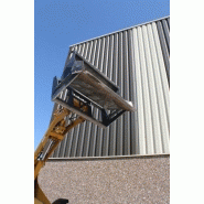 Godet à haute décharge KM 250 - Knikmops Rollmops - idéal pour matériaux en vrac, hauteur de déversement 3.30 m_2