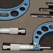 Micromètre mécanique d'extérieur 0-100 mm - touches carbures 6,5 mm - précision 0,01 mm_2