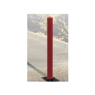 Potelet rabattable robuste - SOLIBLOC - verrouillage clé triangle - 5 modèles disponibles_2