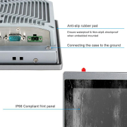 Panel PC industriel fanless 10.1