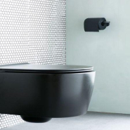 Porte-rouleau de papier hygiénique MindSet Mineral Infinite Grey - UGS303081 - Acier - 10 ans de garantie Brabantia_2