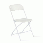 Table et chaises pliantes 8 places - 180 cm PEHD - usage intérieur/extérieur, robustes et transportables_2