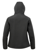 Veste softshell recyclée 3 couches avec capuche pour femme - Réf: R911F - Imperméable, respirante et coupe-vent_2
