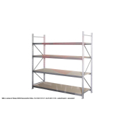 Rayonnage mi-lourd SMAI - robuste et polyvalent pour réserve, atelier, logistique - Profondeur 500 à 1200 mm - Hauteur jusqu'à 5400 mm_2