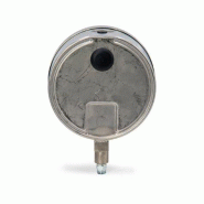 T6008L, Manomètres pour tests, 162 mm Face, Acier inoxydable, 1400 bar pression maximale_2