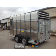 Remorque Bétaillère - IFOR WILLIAMS - TA510 Pont / Porte - Hauteur 2.12 m - PTAC : 3500 kg - Transport de chevaux / d'animaux_2