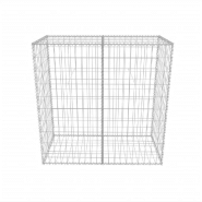 Vidaxl panier de gabion acier galvanisé 100x50x100 cm 142550_2