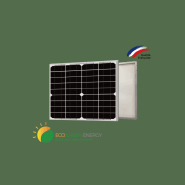 Panneau solaire 10W 12V monocristallin ECOGREEN