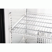 Arrière-bar trois portes coulissantes Série G noir 330L | Polar - GL006_2