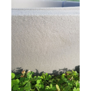 Bordure à dérouler BAD14/20N Urbi Roul' - Gris naturel 100% recyclé - Rouleau 14cm x 20m_2