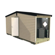 Bloc sanitaire public pour extérieur - 2 blocs individuels Bloc sanitaire public pour extérieur - 2 blocs individuels