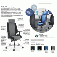 Fauteuil haute performance Azkar en cuir - Sokoa - cuir noir_2