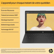 HP 15-fc0150nf AMD Ryzen¢ 5 7520U Ordinateur portable 39,6 cm (15.6