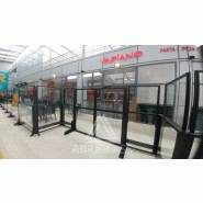 Écran en verre feuilleté ou trempé pour protection climatique