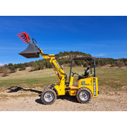 Mini-chargeur télescopique avec une capacité de levage 1300 kg  - KNIKMOPS KM170_2