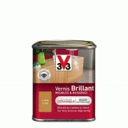 Vernis meuble et objet V33 - chêne doré brillant - 0.25l - protection anti-goutte, séchage rapide_2