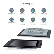 Panel PC industriel fanless 17