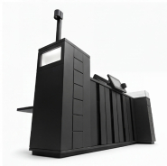 Îlot de vente intelligent XL - Distributeur automatique, casiers électroniques et testeur de parfum_2