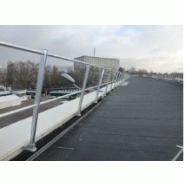 Garde-corps fixe - main courante en tube Ø 35mm - sous lisses en tube rond Ø 35mm_2