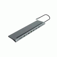 MCL MD1A99AZZUSB3C568 hub & concentrateur USB Type-C 5000 Mbit/s Aluminium_2