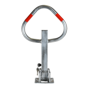 Arceau de parking robuste et pliable SPM9 GAMME PRO - Acier galvanisé avec bandes réfléchissantes pour copropriété, centre commercial, hôtel, stade ou gare_2