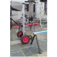 Élévateur transporteur de verre à ventouses - 2 roues tout terrain - Capacité 180 kg - 2EgillV2_2