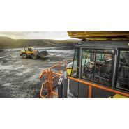 Tombereau rigide Volvo R100E avec cabine certifiée ROPS/FOPS