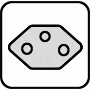 VALUE Câble de raccordement secteur pour notebook, CH, noir, 1 m_2