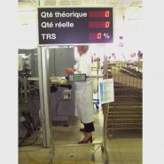 Affichage de cadence spécifique - Hauteur chiffres 6 ou 10 cm - Indicateur lumineux - Cadence max 1000 pièces/h_2