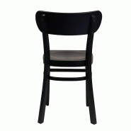 Chaise restaurant bois Bastia - WENGE_2