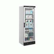 Congélateur vertical de vitrine Statique L.595mm 270L ext.Blanc TEFCOLD_2
