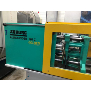 Presse à injection plastique avec passage entre colonnes 320 x 320 mm