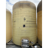 Cuve Naldi 150 hl d'occasion - fond plat, Ø 2300, hauteur 3900, porte 420×530, 2 vannes Ø 50_2