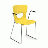 Fauteuil visiteur empilable So Avellino - P15_2