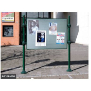 Vitrine d'extérieur 75mm d'épaisseur - LIGNE PROVINCE - idéale pour collectivités locales - Affichage simple ou double face_2