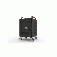 Port Designs 901958 chariot et rangement roulant Module de charge et de gestion Noir_2