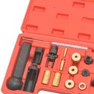 Vidaxl kit d'outils d'installation d'injecteurs 18 pcs pour vag vw 210515_2