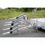 ALU porte engin 3T5 - 3m10  - FLY 35 BASE avec timon réglable_2