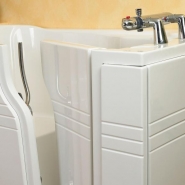 Baignoire à porte Athéna - Design ergonomique, porte latérale à seuil bas, option balnéothérapie_2