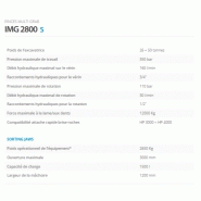 Pinces multi grab IMG 2800S - Indeco Ind. Spa pour tri, démolition, manutention et chargement_2