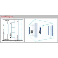 Symphonia 40 - absorbeur de bruit Akustar - en angle 295 mm - dimensions et couleurs variées_2