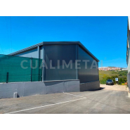 Hangar gamme EcoRapid recyclage - démontable, amovible - structure modulaire Cualimetal_2