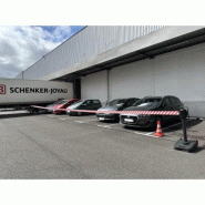 Chariot de délimitation à sangle - Rouge / Blanc / 20 / 2_2