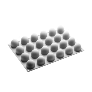 Moule silicone Battuta d'Inizio Ø45 mm - Balle de tennis_2